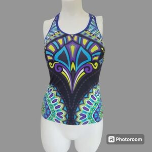 ATHLETA TANKINI racerback swimsut size XXSMALL